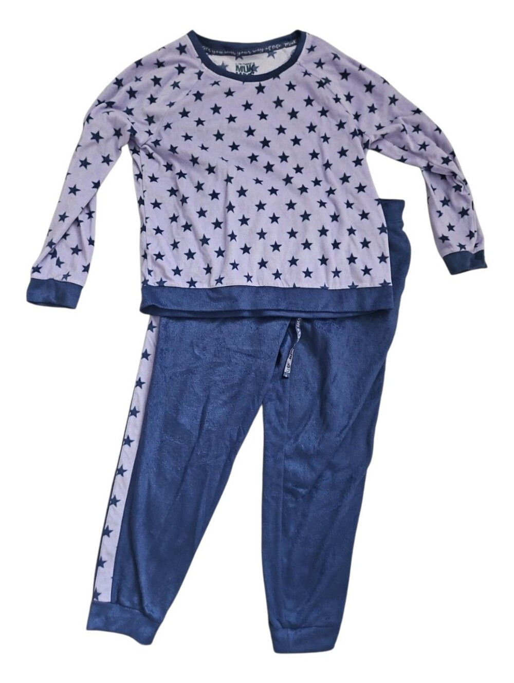 3/$30Muk Luks Women’s Pajama Set Size Large – Star Print Cozy Lounge Set